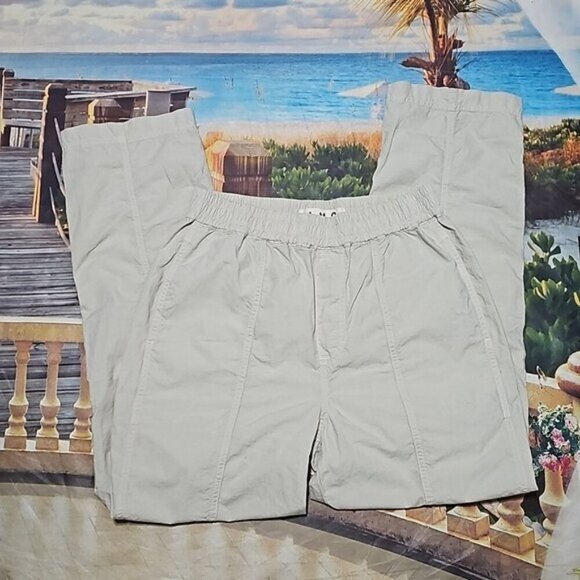 AMO Pants - AMO Anthropologie Beige Cream High Waist Pants Size Small New